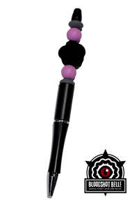 Image 2 of Chewy stim pens - goth and creepy