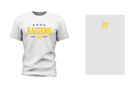 Knox Raiders White Cotton Tshirt