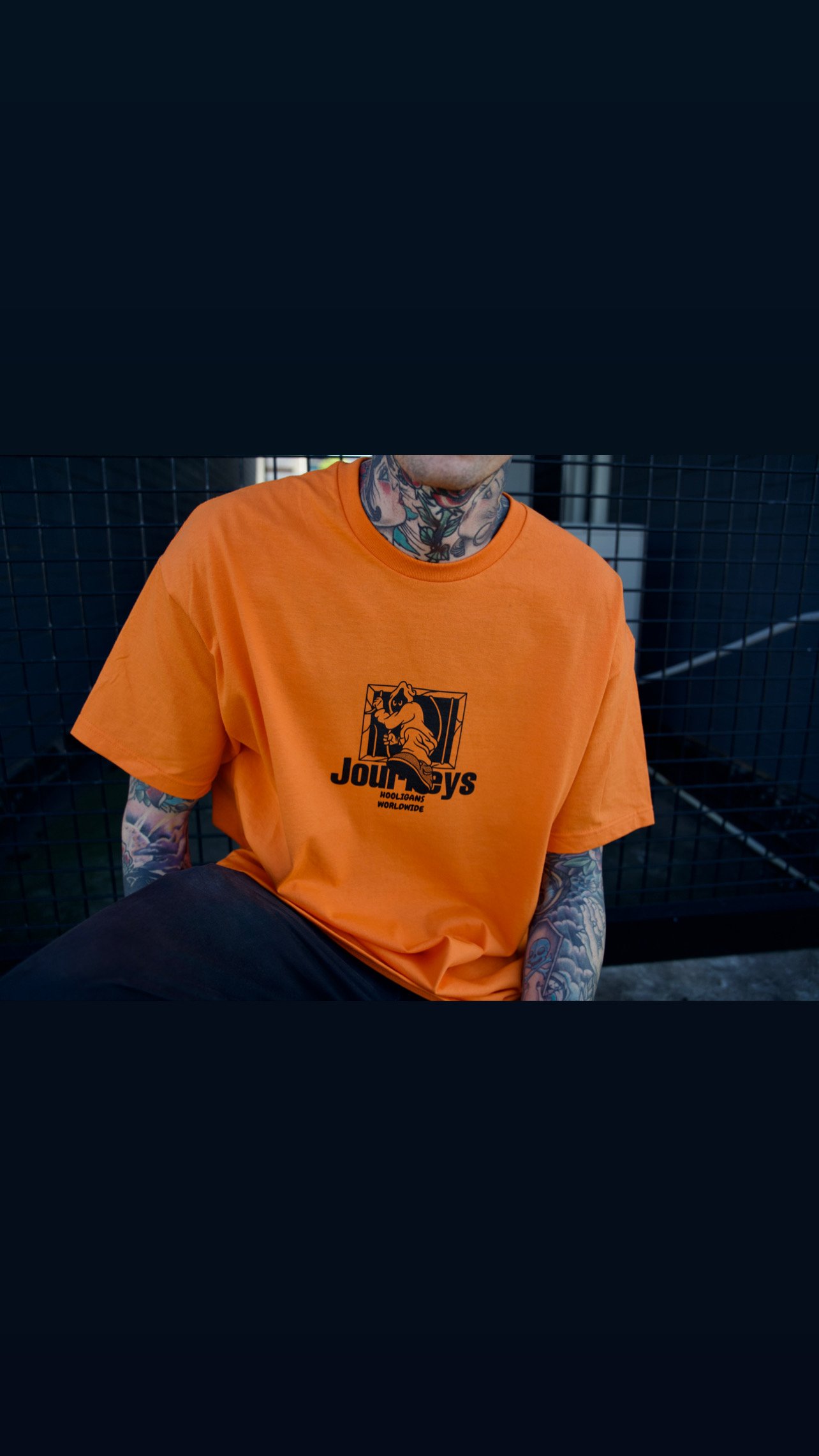 Image of Jailbreak tee - Orange