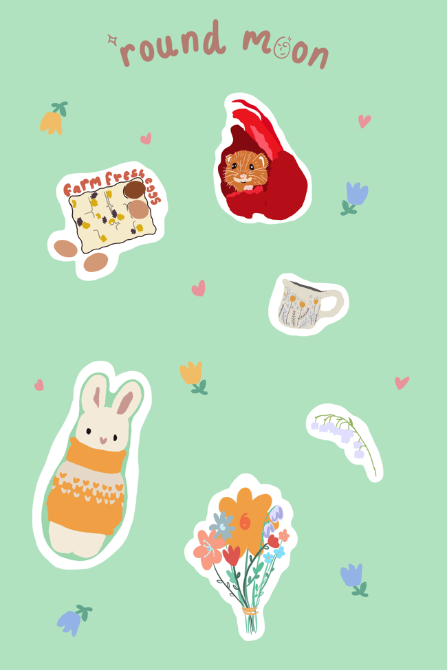 Farmyard Sticker Sheet