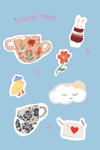 Cloud Sticker Sheet 