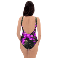 Image 5 of PURPLE FLOWER SWIMSUIT