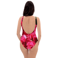 Image 5 of RED FLOWER SWIMSUIT