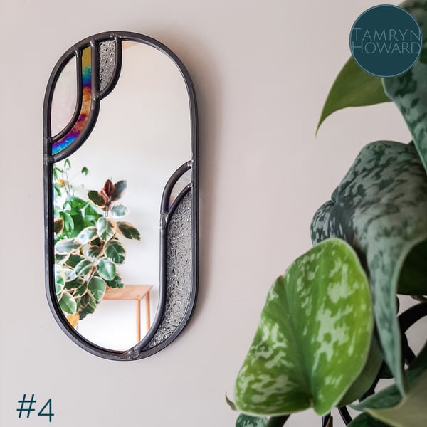 Image of Small Arch Deco Mirrors #3-4