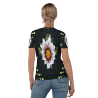 Image 4 of VIBRANT FLOWER WOMEN'S SHIRT