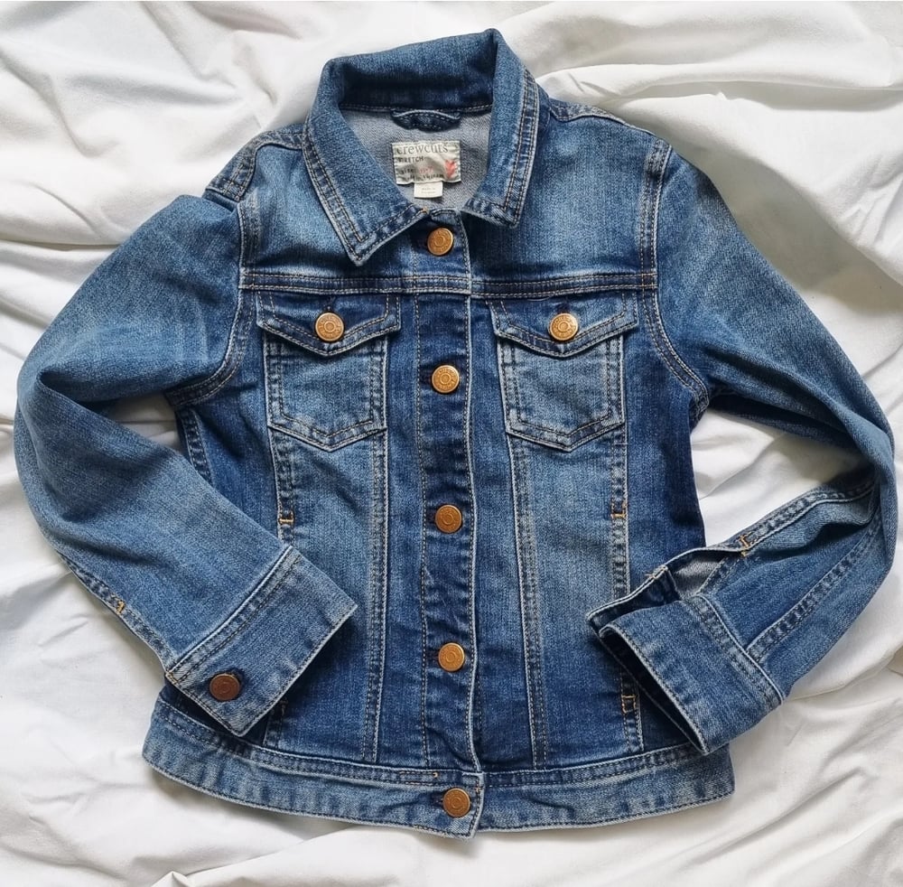 Hand Painted King of Hearts Denim - Kids