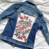 Hand Painted King of Hearts Denim - Kids