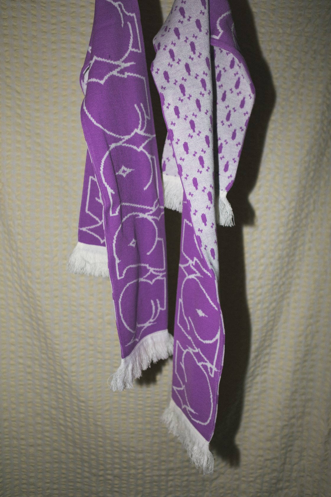 Image of monogram scarf