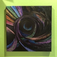 Image 2 of "Traction" by Katy DeBra, 12" x 12" x 0.5"