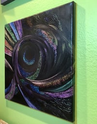 Image 4 of "Traction" by Katy DeBra, 12" x 12" x 0.5"