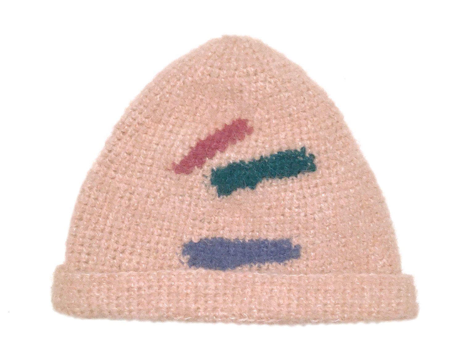 Image of COLOR SHAPES MOHAIR CAP 