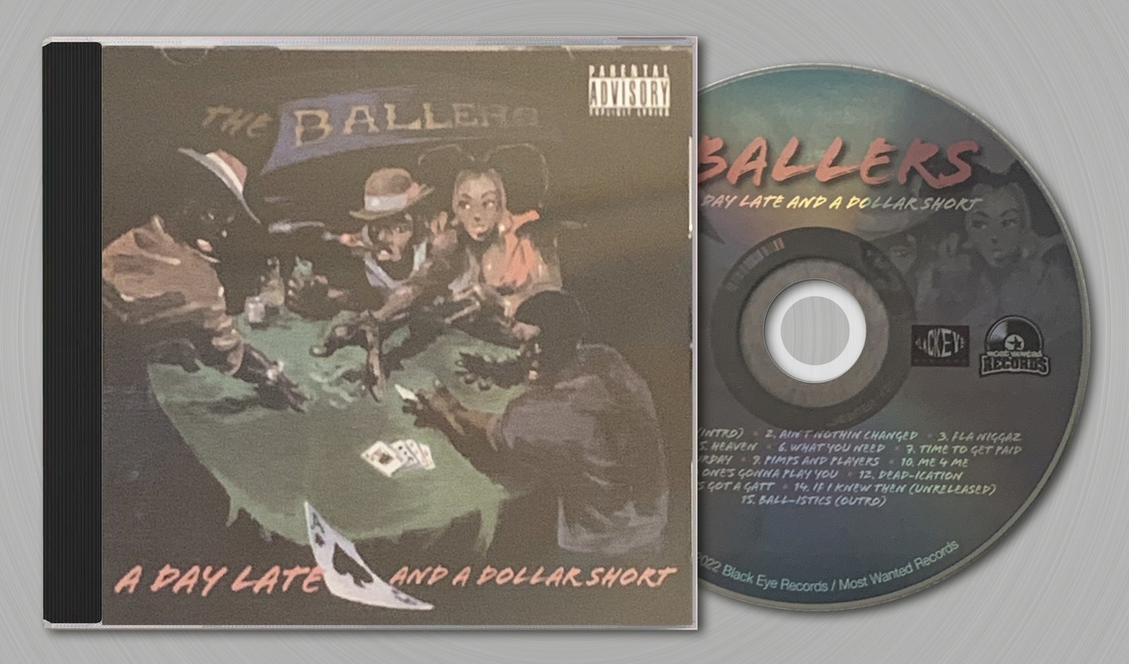 CD: The Ballers - A Day Late And A Dollar Short 1997-2022 REISSUE (Orlando,  FL)