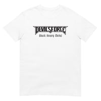 Image 3 of Devil's Force - Black Heavy Metal - T-shirt (white)