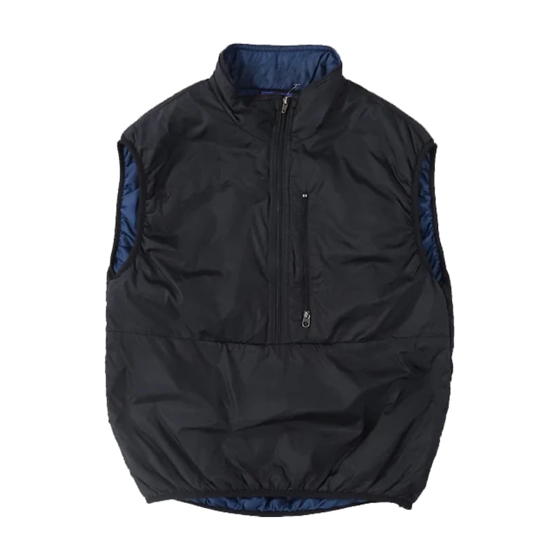 Vintage 90s Patagonia Puffball Vest - Black & Blue | WAY OUT CACHE