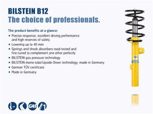 Image of Bilstein B12 (Special) 10-18 Toyota 4Runner (w/o X-REAS) 1.5-2.0in Rear Suspension Lift Kit