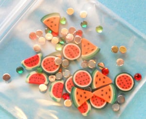 Image of Watermelon Sparkle DIY Nail Art Kit