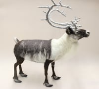 Image 1 of Original Reindeer wool sculpture