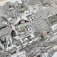 Image 4 of Last Night on Earth full city scape giclee print