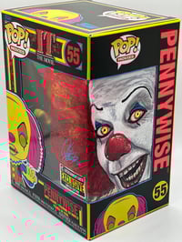Image 1 of Black Light Pennywise (#55) Custom Remarque Funko Pop