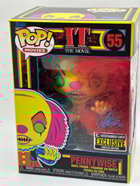 Image 2 of Black Light Pennywise (#55) Custom Remarque Funko Pop