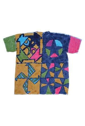 Image of Quilt block t shirt 2XL 