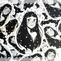 Space Girl #3 Vinyl Sticker