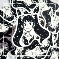 Space Girl #4 Vinyl Sticker