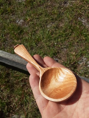 Image of Handcarved coffee scoop!