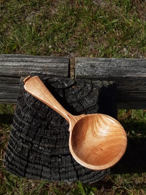 Image of Handcarved coffee scoop!