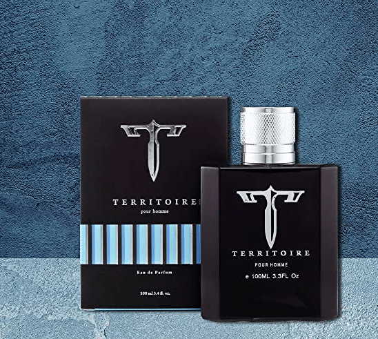 Territoire Eau De Parfum, Men's Cologne (Blue) 