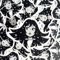 Space Girl #7 Vinyl Sticker