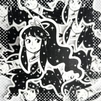 Space Girl #8 Vinyl Sticker