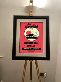 Image 2 of The Stranglers - Victoria Hall, Hanley, 1977 Replica gig poster