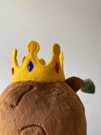 Image 3 of Woodman With Crown Art Plushie From Hilda Cartoon - Made To Order