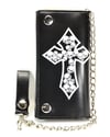 Skull Cross Chain Wallet