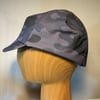 British Millerain Waxed Cotton Cycling Cap - Blue Camo std