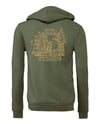 CalifoRNia Strong Zip Hoody - MILITARY GREEN