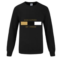 AOLM Original Black Styled Jumper - Adult
