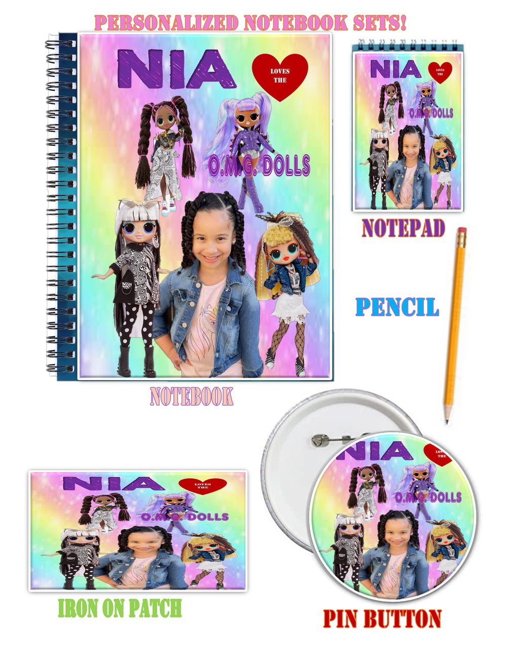 Image of 5 PIECE NOTEBOOK SET
