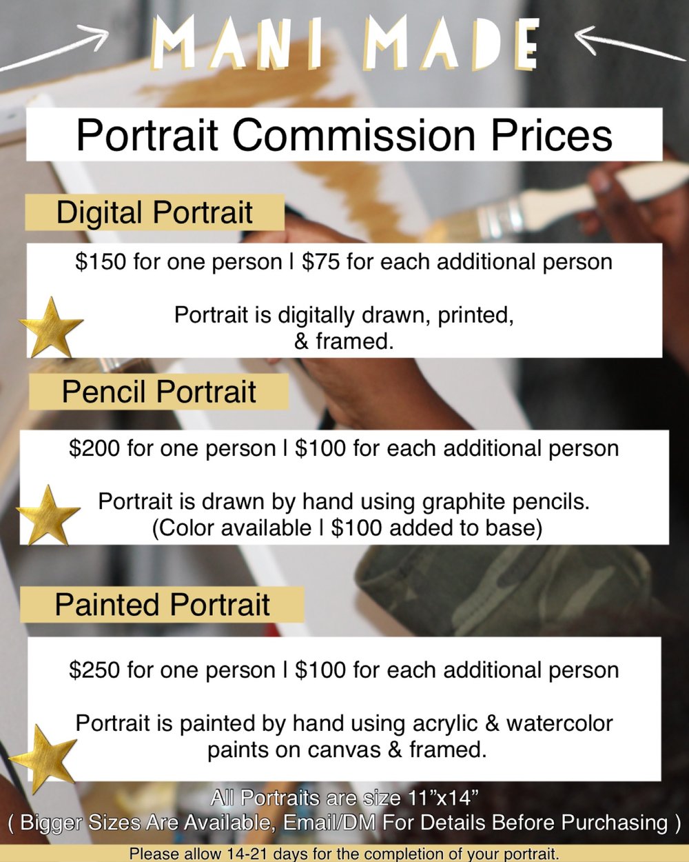 Image of Portrait Commissions