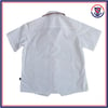 NHS Junior Girls White Blouse Red Piping