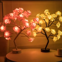 LED Rose Flower tree lamp