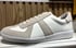 Six feet white grey leather German trainer sneaker shoes  Image 3