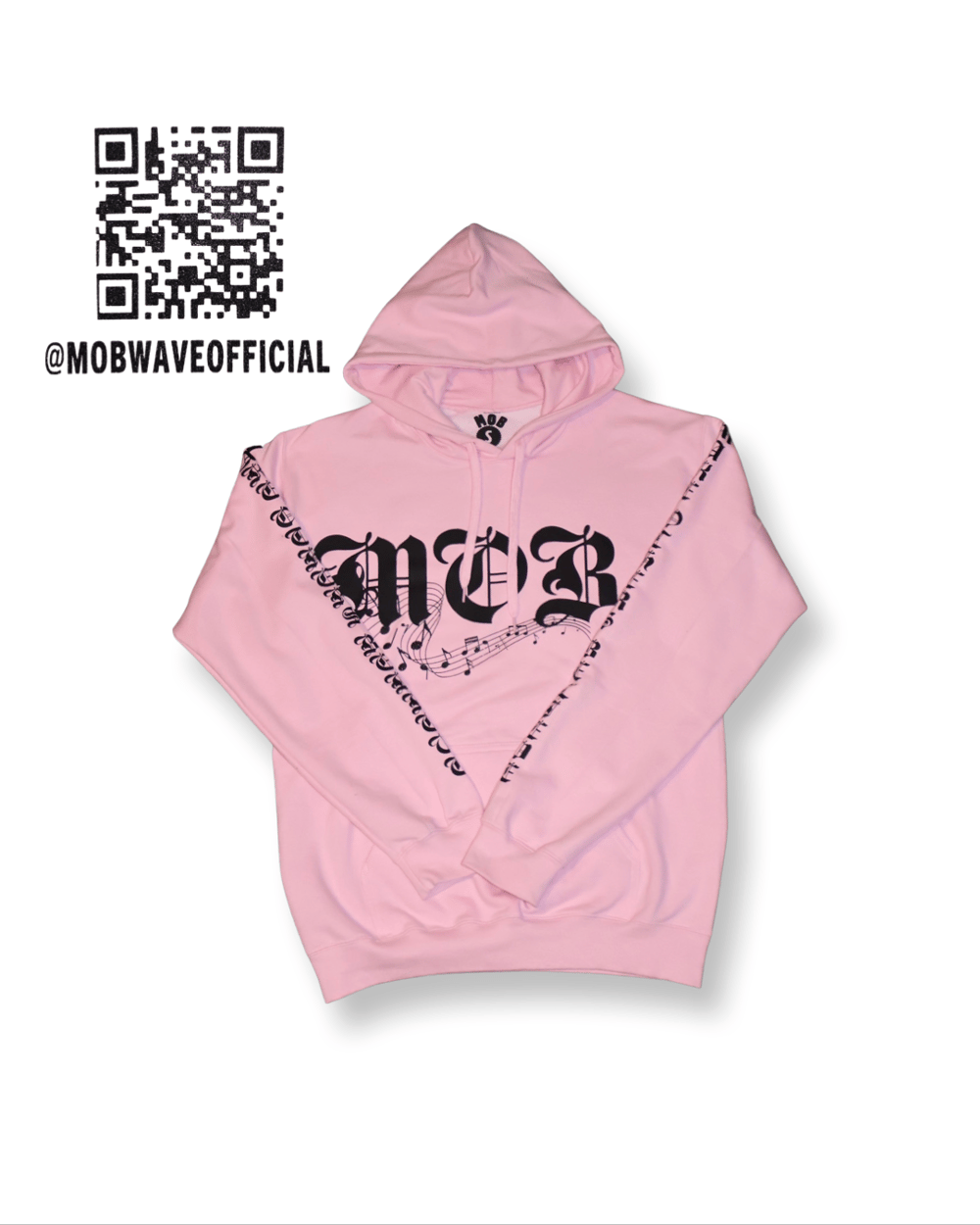 Image of Pink M.O.B. Hoodie