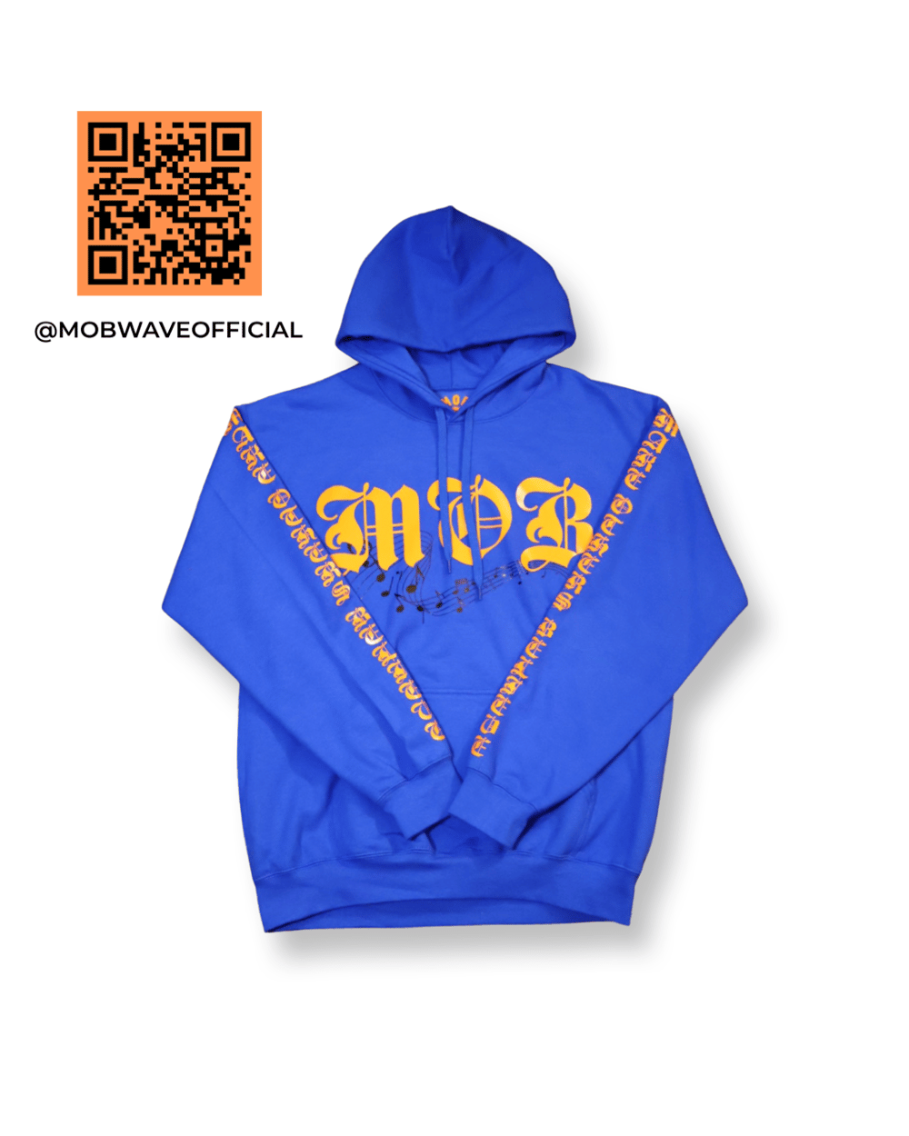 Image of Blue M.O.B. Hoodie (PRE-ORDER)