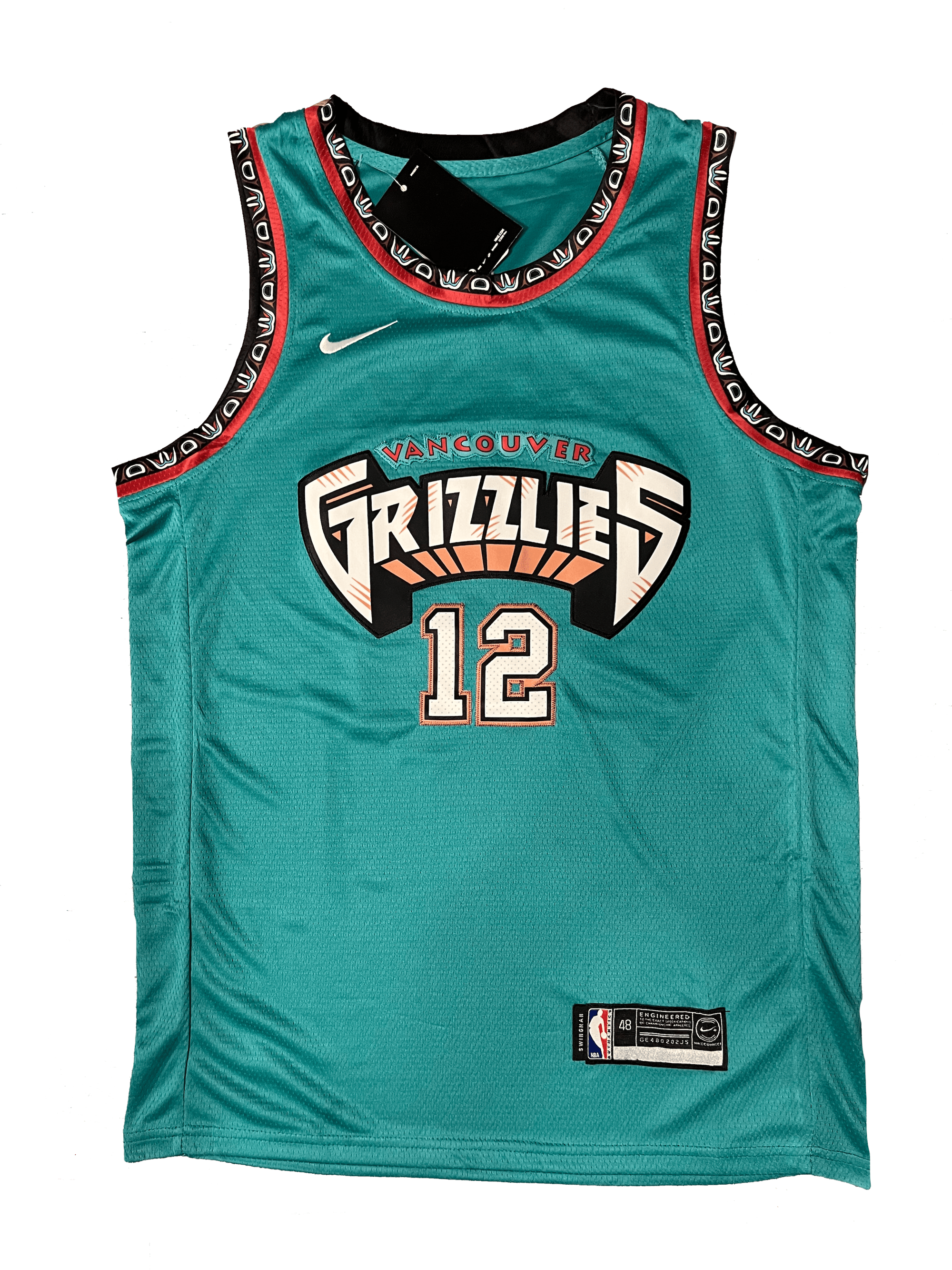 Morant Vancouver Grizzlies Grizzlies Throwback Jersey 2019 Green