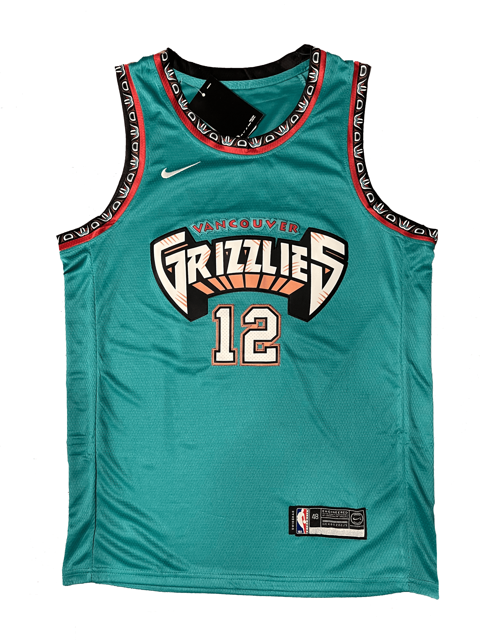 vancouver grizzlies youth jersey