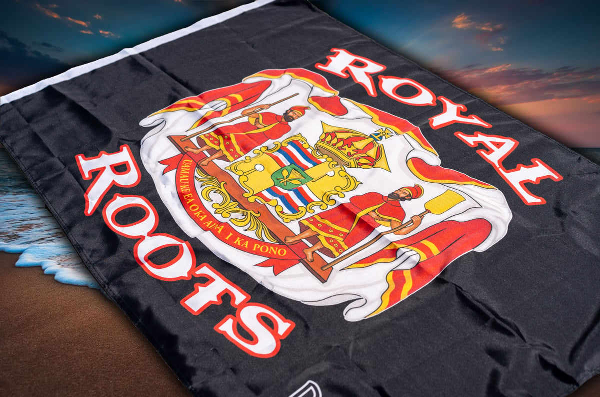 Royal Roots Flag - 2.95 Feet x 4.95 Feet