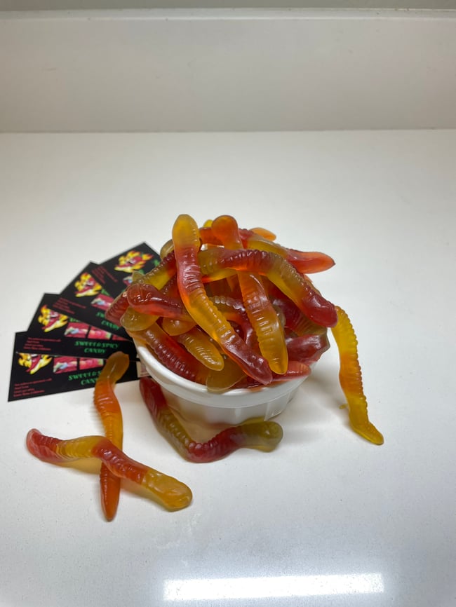 Spicy Gummy Worms
