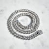 14mm ICED PRONG CUBAN CHAIN